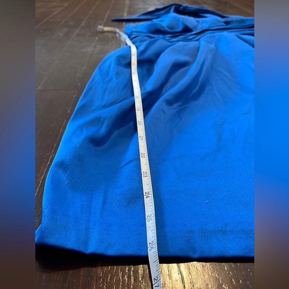 Junior's Snap Halter Formal Dress Tie Back - Homecoming or Prom Size 9 - Picture 7 of 17